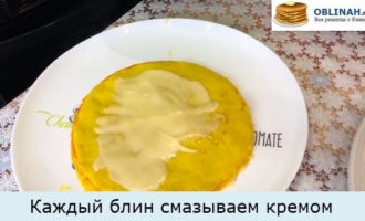 Готовим блинный торт